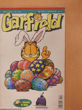 Garfield 2000/4. április (olvasatlan, nyomdatiszta állapotú)