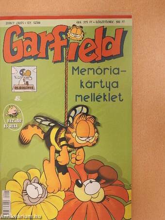 Garfield 2000/7. július (olvasatlan, nyomdatiszta állapotú)