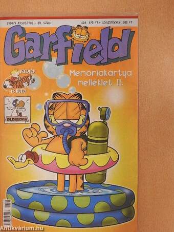 Garfield 2000/8. augusztus (olvasatlan, nyomdatiszta állapotú)