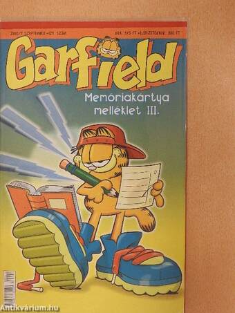 Garfield 2000/9. szeptember (olvasatlan, nyomdatiszta állapotú)