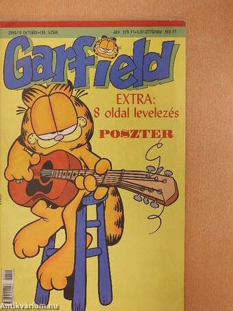 Garfield 2000/10. október (olvasatlan, nyomdatiszta állapotú)