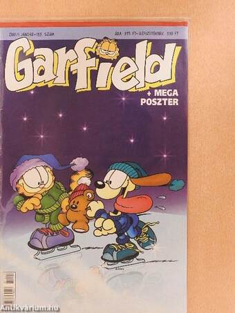 Garfield 2001/1. január (olvasatlan, nyomdatiszta állapotú)