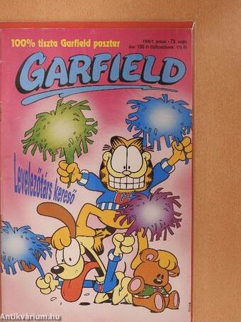 Garfield 1996/1. (olvasatlan, nyomdatiszta állapotú)