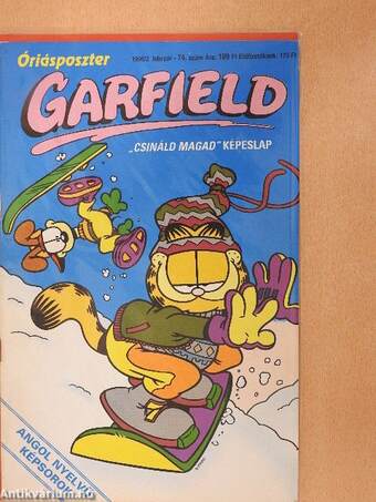 Garfield 1996/2. (olvasatlan, nyomdatiszta állapotú)