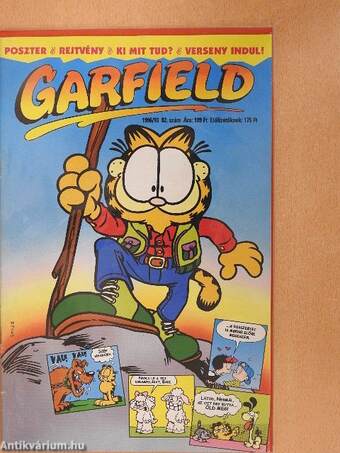 Garfield 1996/10. (olvasatlan, nyomdatiszta állapotú)