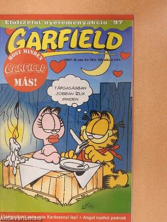 Garfield 1996/11. (olvasatlan, nyomdatiszta állapotú)