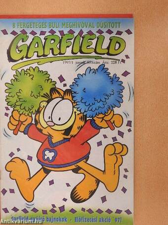 Garfield 1997/1. január (olvasatlan, nyomdatiszta állapotú)