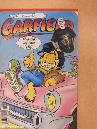 Garfield 1997/5. (olvasatlan, nyomdatiszta állapotú)