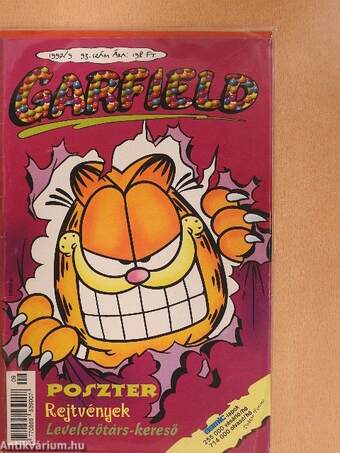 Garfield 1997/9. (olvasatlan, nyomdatiszta állapotú)