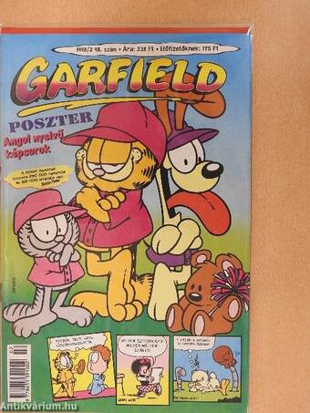 Garfield 1998/2. (olvasatlan, nyomdatiszta állapotú)