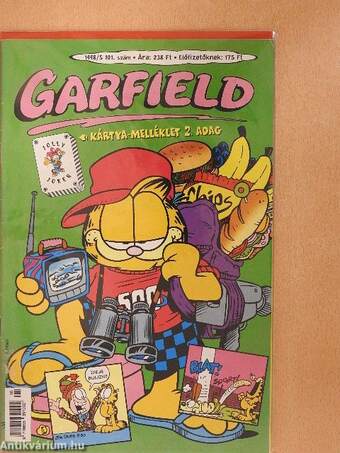 Garfield 1998/5. (olvasatlan, nyomdatiszta állapotú)