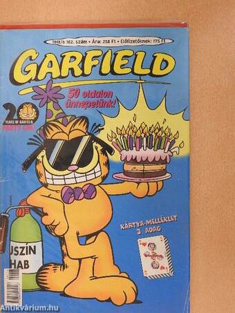 Garfield 1998/6. (olvasatlan, nyomdatiszta állapotú)