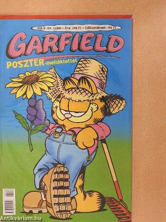 Garfield 1998/8. (olvasatlan, nyomdatiszta állapotú)