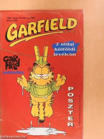 Garfield 1994/1. január (olvasatlan, nyomdatiszta állapotú)