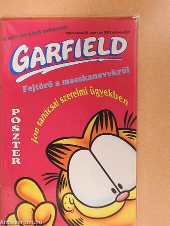 Garfield 1994/3. március (olvasatlan, nyomdatiszta állapotú)