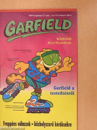 Garfield 1994/9. szeptember (olvasatlan, nyomdatiszta állapotú)