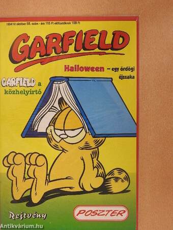 Garfield 1994/10. október (olvasatlan, nyomdatiszta állapotú)