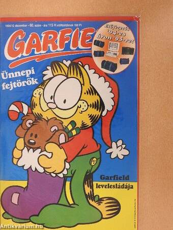 Garfield 1994/12. december (olvasatlan, nyomdatiszta állapotú)