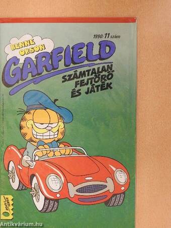 Garfield 1990/11. (olvasatlan, nyomdatiszta állapotú)