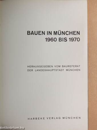 Bauen in München