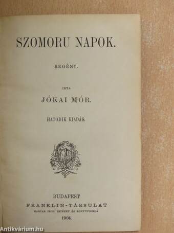 Szomoru napok