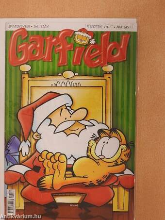 Garfield 2011. november (olvasatlan, nyomdatiszta állapotú)