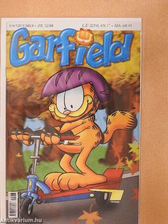 Garfield 2011. szeptember (olvasatlan, nyomdatiszta állapotú)