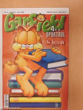 Garfield 2009/11. november (olvasatlan, nyomdatiszta állapotú)