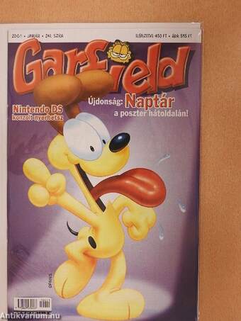 Garfield 2010/1. január (olvasatlan, nyomdatiszta állapotú)