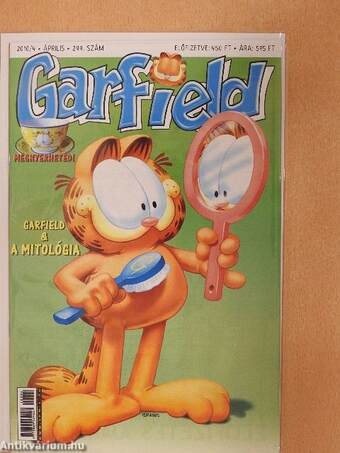 Garfield 2010/4. április (olvasatlan, nyomdatiszta állapotú)