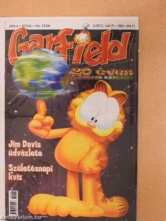 Garfield 2010/6. június (olvasatlan, nyomdatiszta állapotú)