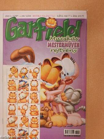 Garfield 2010/9. szeptember (olvasatlan, nyomdatiszta állapotú)