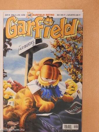 Garfield 2009/4. április (olvasatlan, nyomdatiszta állapotú)