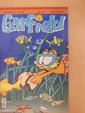 Garfield 2002/8. augusztus (olvasatlan, nyomdatiszta állapotú)