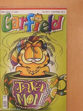 Garfield 2008/5. május (olvasatlan, nyomdatiszta állapotú)