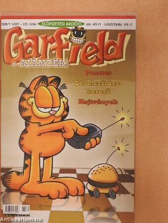 Garfield 2008/9. szeptember (olvasatlan, nyomdatiszta állapotú)