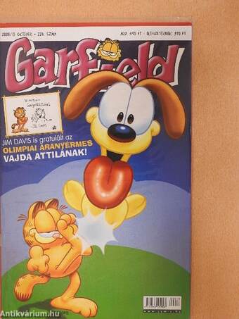 Garfield 2008/10. október (olvasatlan, nyomdatiszta állapotú)