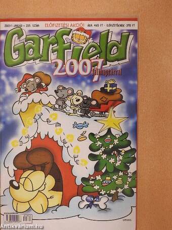 Garfield 2007/1. január (olvasatlan, nyomdatiszta állapotú)