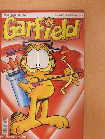 Garfield 2007/2. február (olvasatlan, nyomdatiszta állapotú)