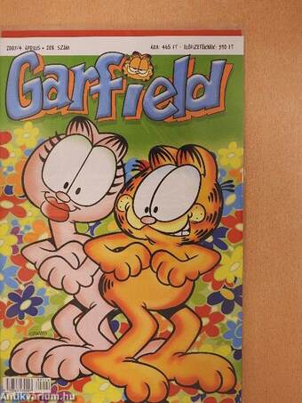 Garfield 2007/4. április (olvasatlan, nyomdatiszta állapotú)