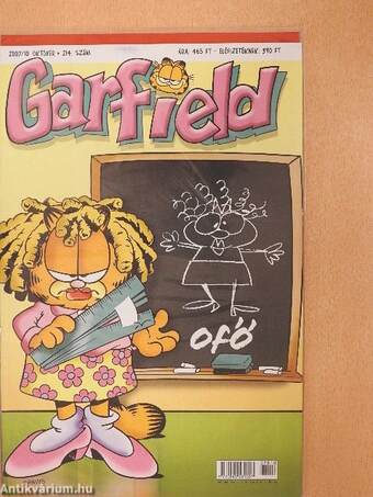 Garfield 2007/10. október (olvasatlan, nyomdatiszta állapotú)