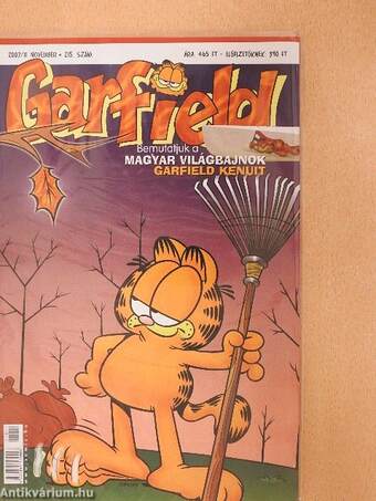 Garfield 2007/11. november (olvasatlan, nyomdatiszta állapotú)