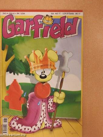 Garfield 2005/4. április (olvasatlan, nyomdatiszta állapotú)