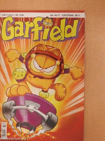 Garfield 2005/5. május (olvasatlan, nyomdatiszta állapotú)