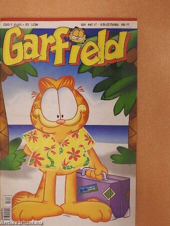 Garfield 2005/7. július (olvasatlan, nyomdatiszta állapotú)