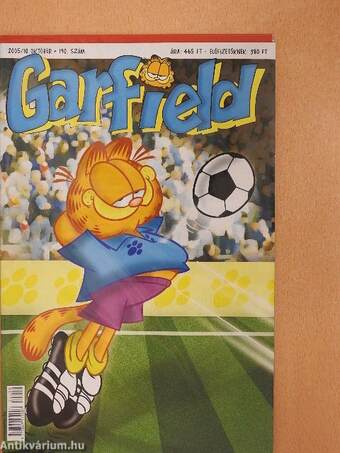 Garfield 2005/10. október (olvasatlan, nyomdatiszta állapotú)