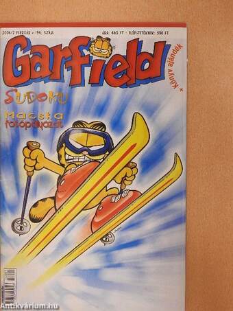 Garfield 2006/2. február (olvasatlan, nyomdatiszta állapotú)