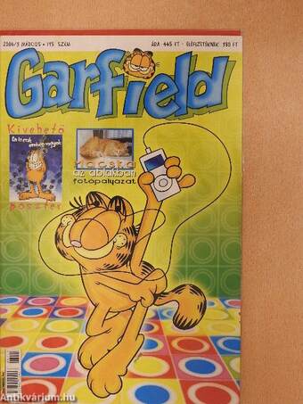 Garfield 2006/3. március (olvasatlan, nyomdatiszta állapotú)