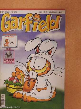 Garfield 2006/4. április (olvasatlan, nyomdatiszta állapotú)