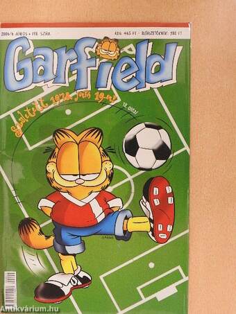 Garfield 2006/6. június (olvasatlan, nyomdatiszta állapotú)